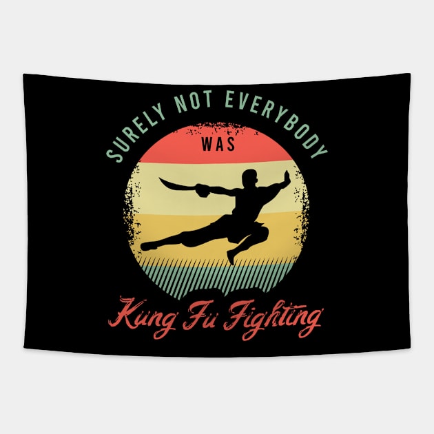 Fighter Design for a Martial Arts Lover Tapestry by AlleyField