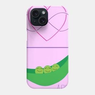 Three Beans In Our Poly Pod Phone Case