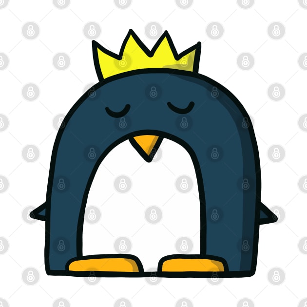 penguin king by ThomaeArt