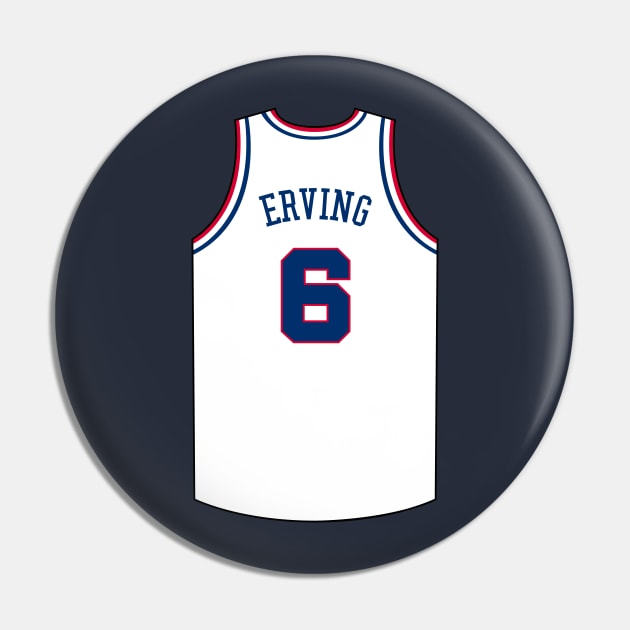 Julius Erving Philadelphia Jersey Qiangy Pin by qiangdade