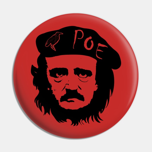 Edgar Allan Poe Che Guevarra Pin by pelagio