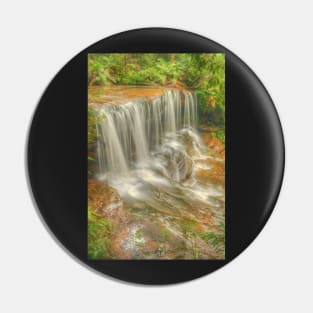 Lower Somersby Falls .. Portrait view Pin