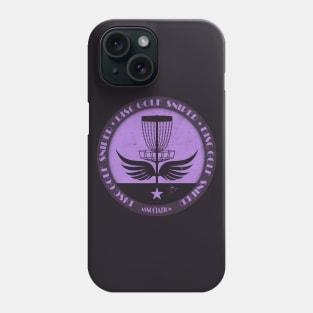 Purple Disc Golf Sniper Wings Phone Case