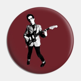 Elvis Costello Pin