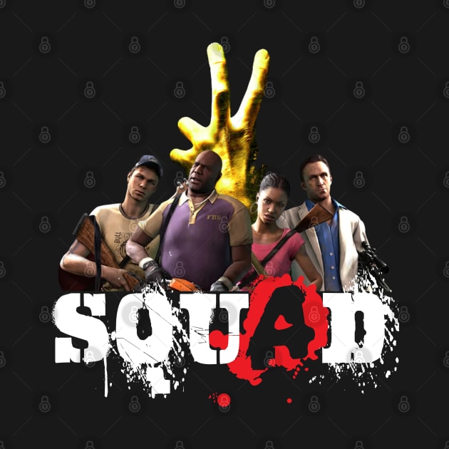 Left 4 Dead 2 Squad (white) by red-leaf