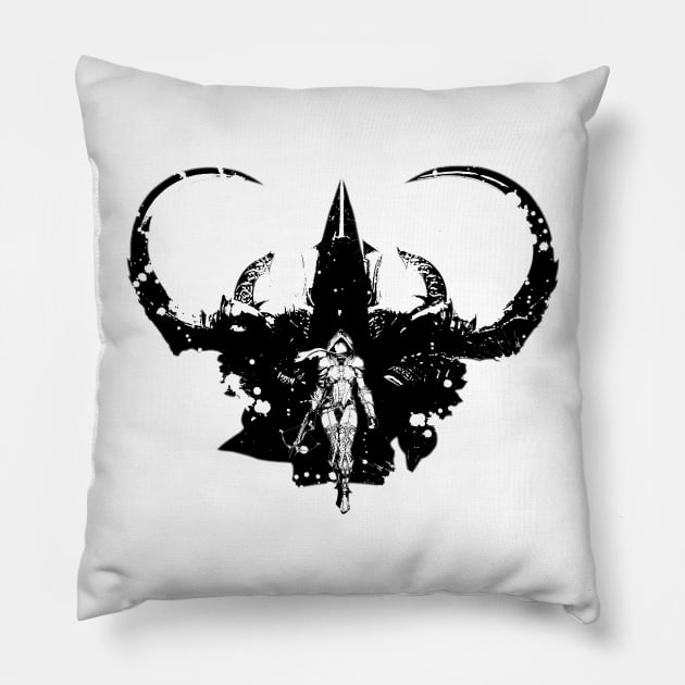 The Reaper Pillow by KingVendrik