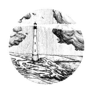 Lighthouse at the seaside T-Shirt