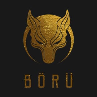 Börü in Gold T-Shirt