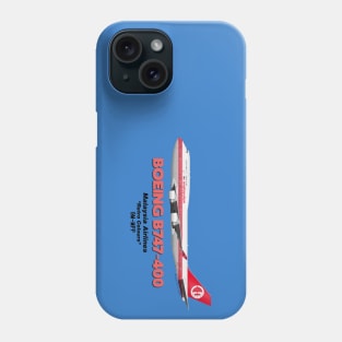 Boeing B747-400 - Malaysia Airlines "Retro Colours" Phone Case