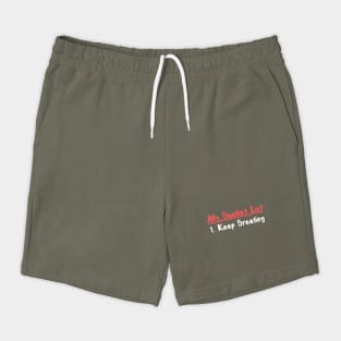 My Bucket List Keep Breathing Funny Sarcasm Shorts