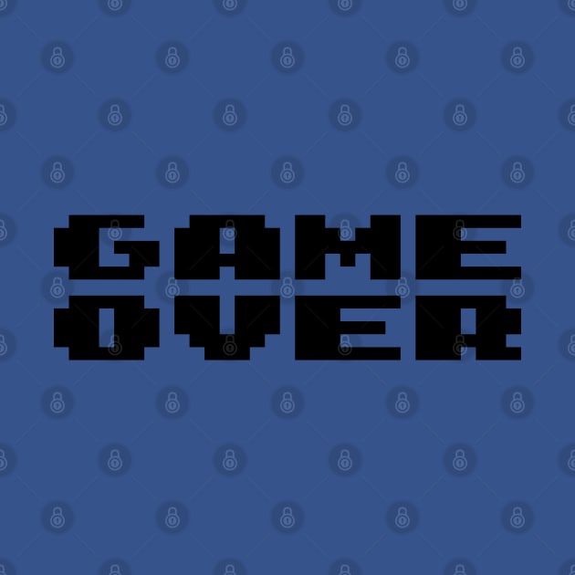 Gaming Nerd Game Over by GreenGuyTeesStore