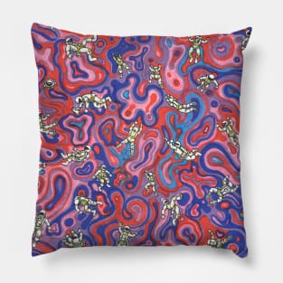 Liquid Space Dance Pillow