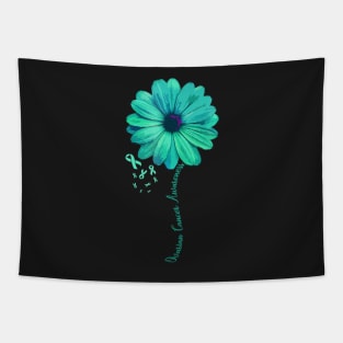 Ovarian Cancer Awareness Family Survivor Pretty Tapestry