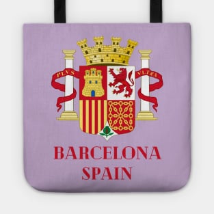 Barcelona Spain. Gift Ideas For The Spanish Travel Enthusiast. Tote