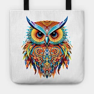 Animal mandala owel Tote