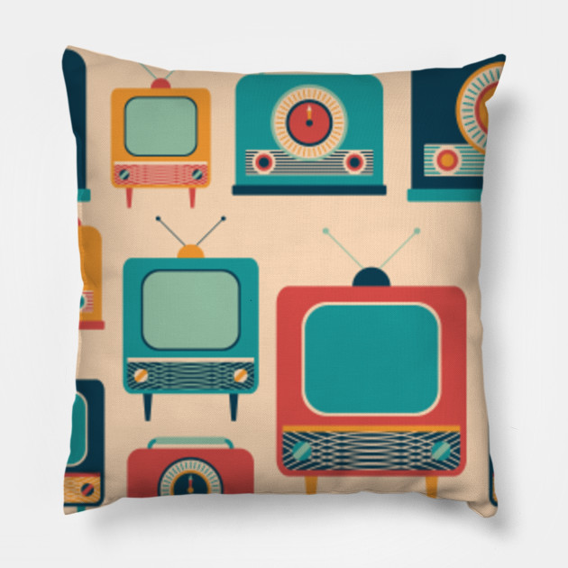 Retro Media Pattern 03