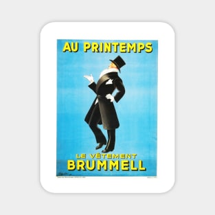 AU PRINTEMPS BRUMMELL French Department Store Art Deco by Leonetto Cappiello 1931 Magnet