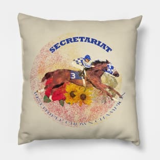 Secretariat - 1973 Triple Crown Champion Pillow