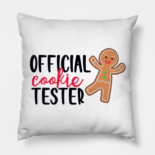 Official Cookie Tester Pillow