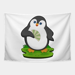 Penguin Hand fan Tapestry