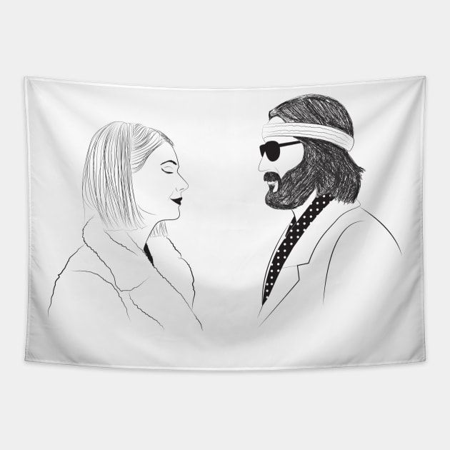 The Royal Tenenbaums - Wes Anderson Tapestry by mujeresponja