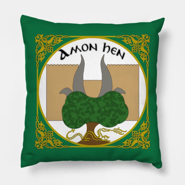 Smial Amon Hen Pillow by EagleFlyFree