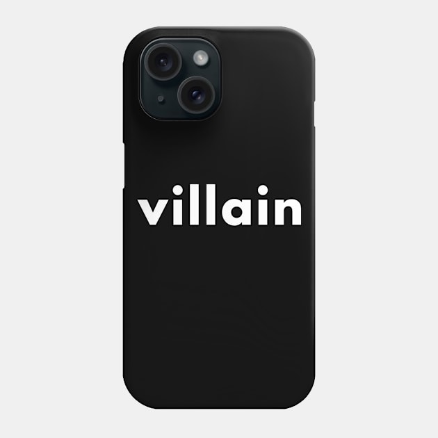 villain Phone Case by foxfalcon