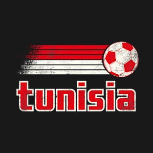 Tunisia Football Retro Vintage T-Shirt