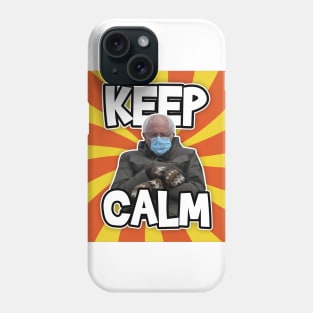 Bernie Sanders meme sit in the chair Phone Case