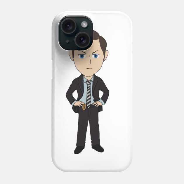 Carlton Lassiter Chibi Phone Case by CraftyNinja