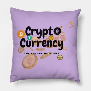 CryptoCurrebcy Pillow