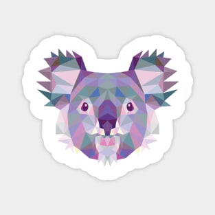 Fractal Koala Bear Magnet