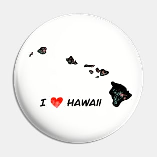 I heart Hawaii Pin