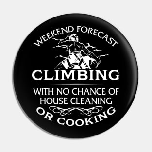 Weekend forecast climbing Pin
