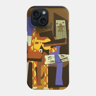 Picasso's Musicians Phone Case