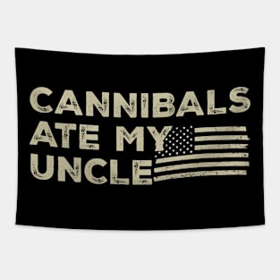 Cannibals Ate My Uncle Tapestry