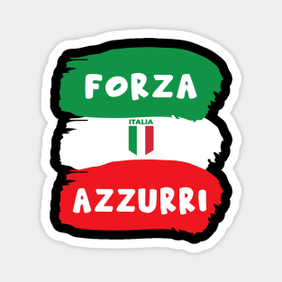 Italy soccer jersey italy football forza azzurri forza italia Magnet