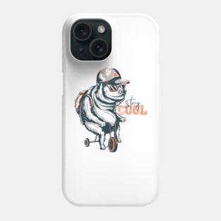 Stay cool, with a cool bear Phone Case