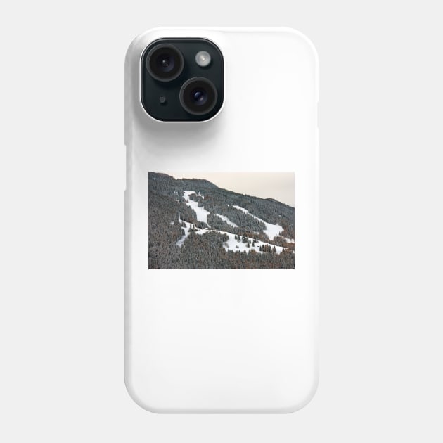 Montchavin Les Coches French Alps France Phone Case by AndyEvansPhotos
