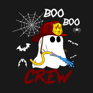 Boo Boo Crew Fireman Firefighters T-Shirt