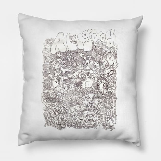 Allgood fest Pillow by MichaelHegarty