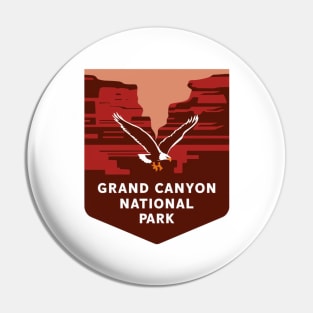 Grand Canyon Eagle Pin