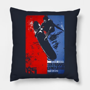 Surfing Championship Pillow