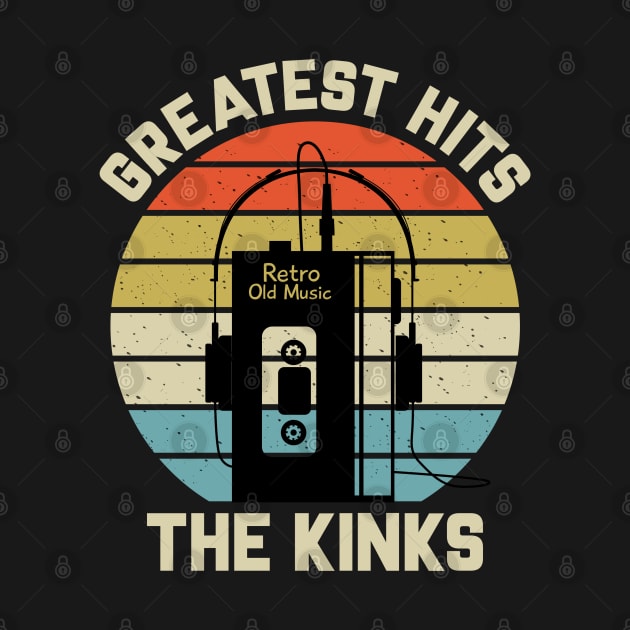 Greatest Hits The Kinks by Dinosaur Mask Store