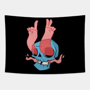 Peace skulls Tapestry