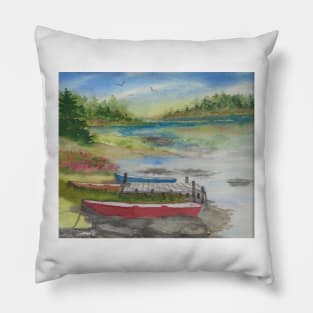 Vinalhaven Island in Maine Pillow