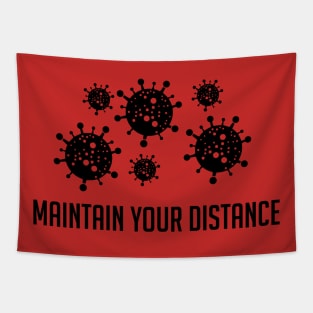 Maintain Your Distance Tapestry