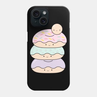 Kawaii Donut Stack Phone Case