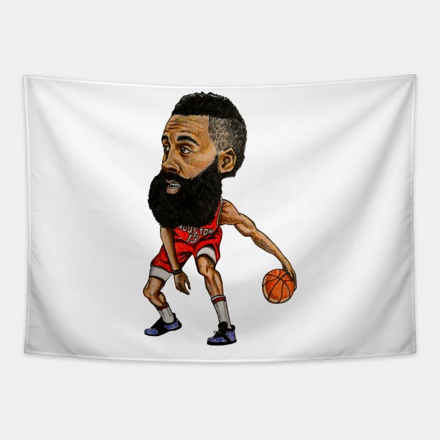 Harden Caricature Tapestry by tabslabred