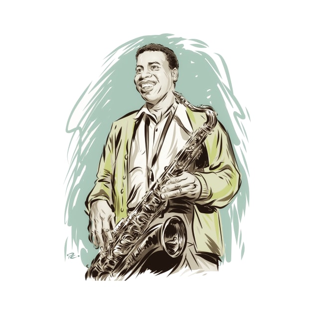 Wayne Shorter - An illustration by Paul Cemmick by PLAYDIGITAL2020